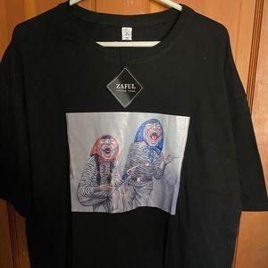 Mens shirts size 3X but size runs small, more 2X.